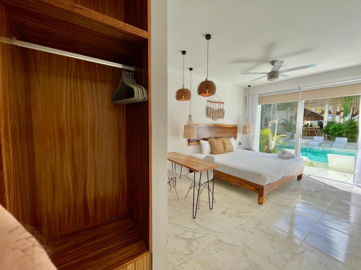 Beautiful Swim-Up Studio With Private Terrace, Pool And Jungle Gym Тулум Екстер'єр фото