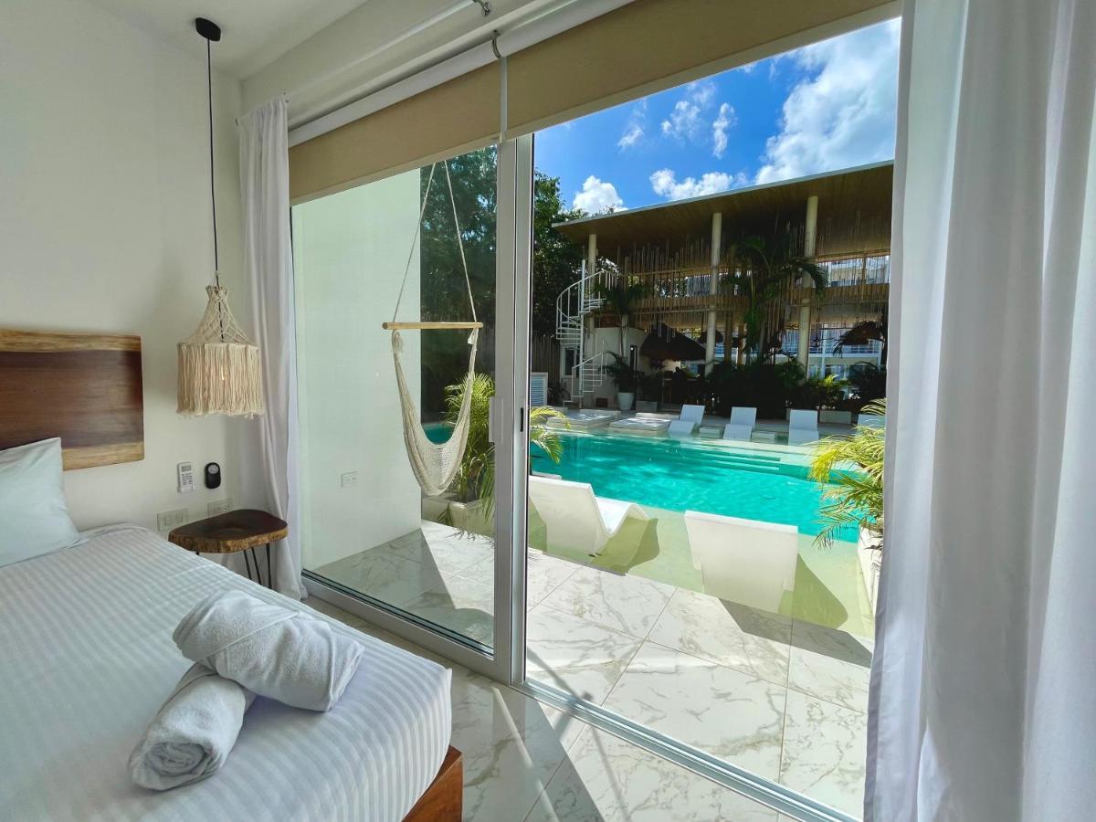 Beautiful Swim-Up Studio With Private Terrace, Pool And Jungle Gym Тулум Екстер'єр фото