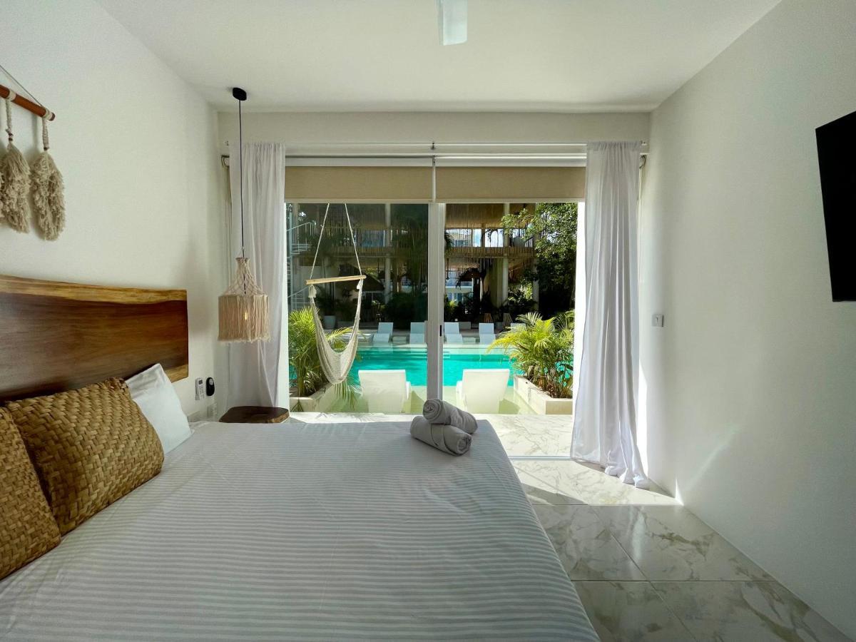 Beautiful Swim-Up Studio With Private Terrace, Pool And Jungle Gym Тулум Екстер'єр фото