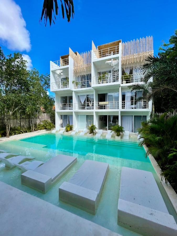 Beautiful Swim-Up Studio With Private Terrace, Pool And Jungle Gym Тулум Екстер'єр фото