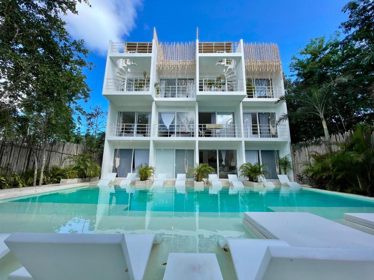Beautiful Swim-Up Studio With Private Terrace, Pool And Jungle Gym Тулум Екстер'єр фото