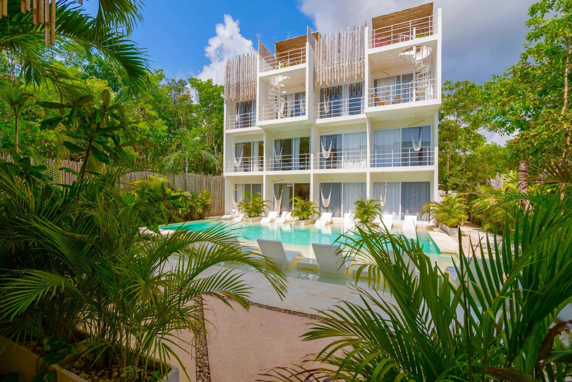 Beautiful Swim-Up Studio With Private Terrace, Pool And Jungle Gym Тулум Екстер'єр фото